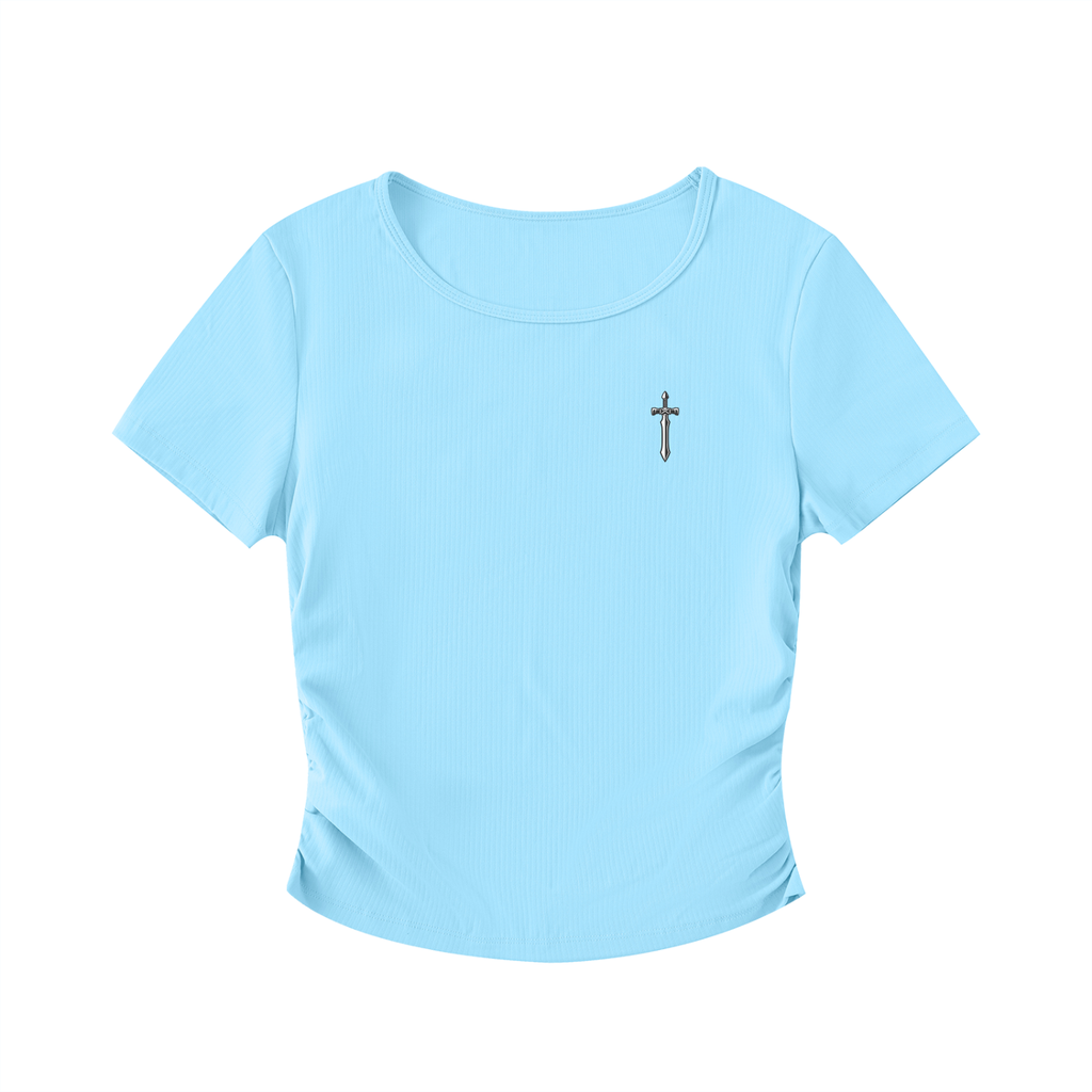 Ruched Athletic Top
