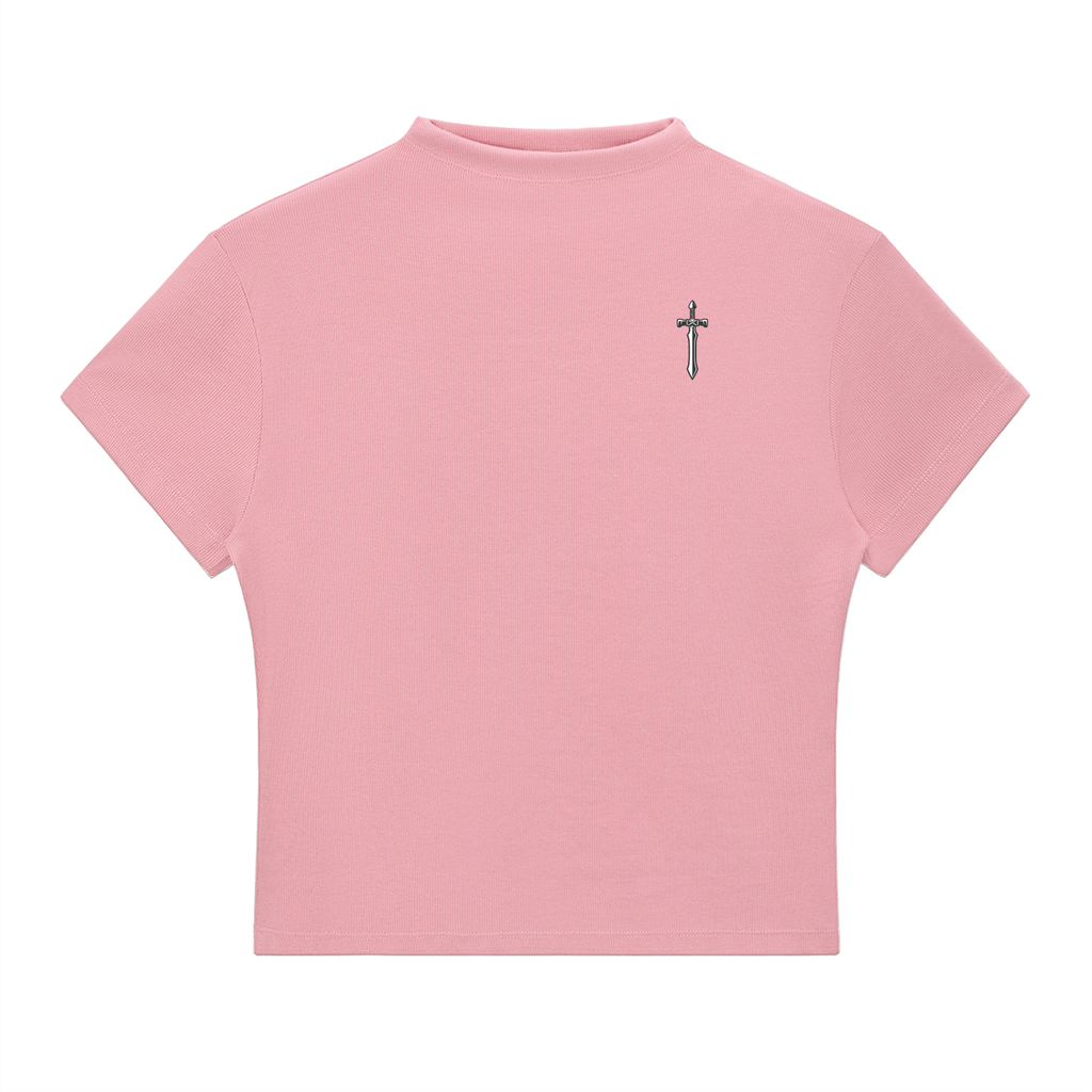 Slim Fit Mock Neck Top