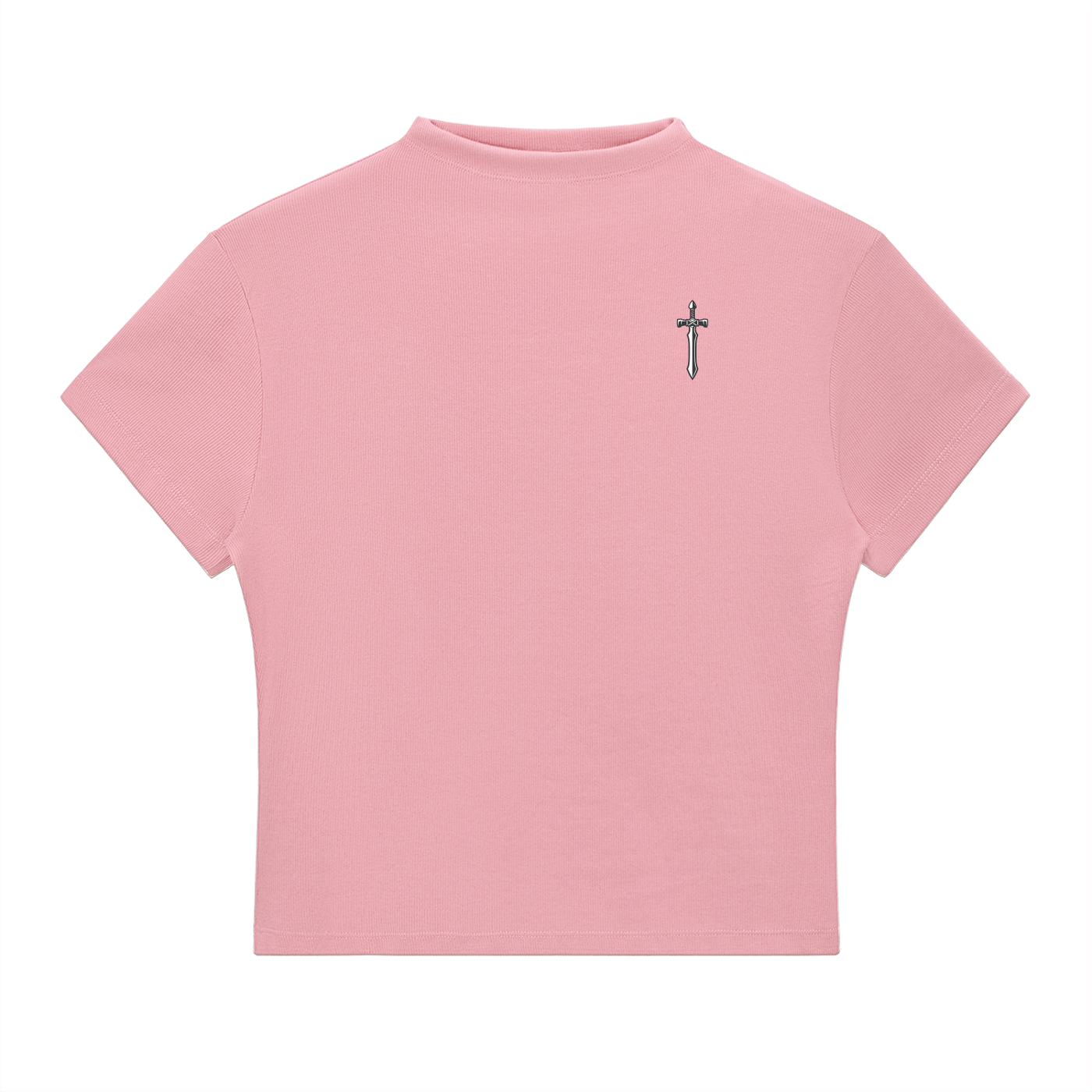 Slim Fit Mock Neck Top