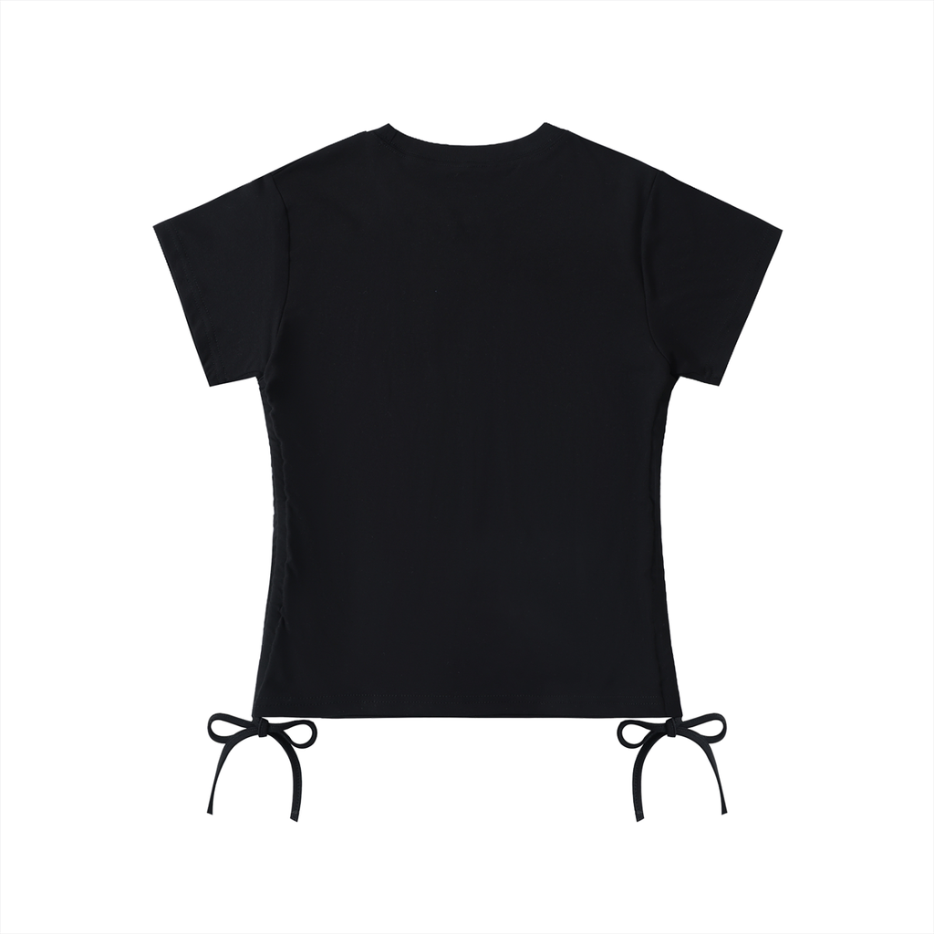 Elegant Drawstring Top