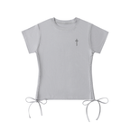 Elegant Drawstring Top