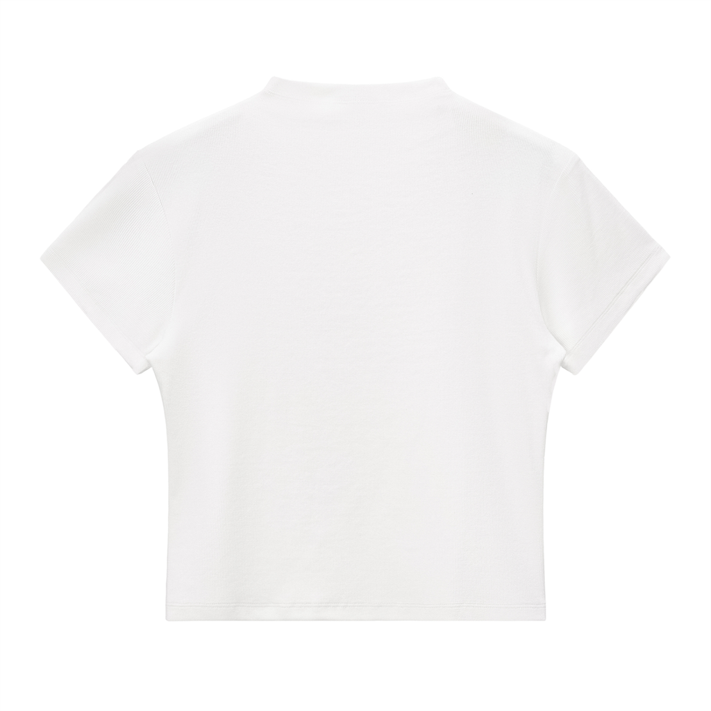 Slim Fit Mock Neck Top
