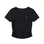 Ruched Athletic Top