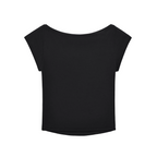 Slim Fit Wide Neck Top