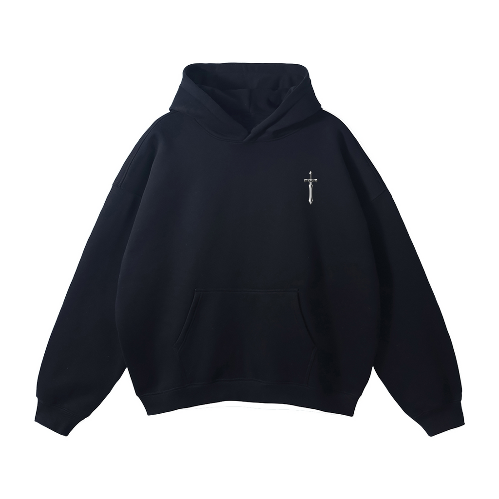Premium Oversized Logo Hoodie