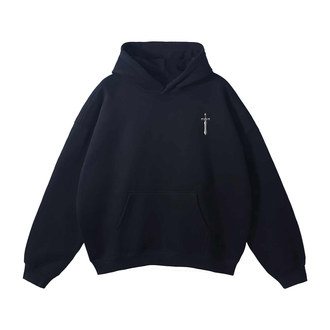 Premium Oversized Logo Hoodie