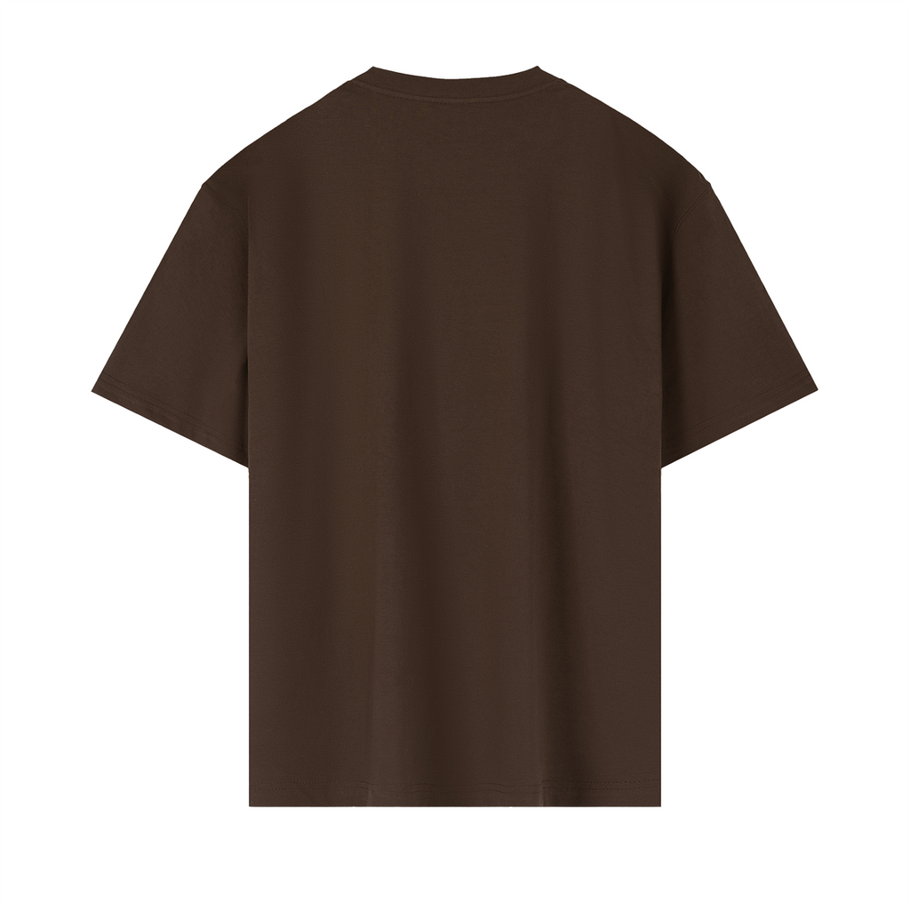 Premium Drop Shoulder Logo Tee