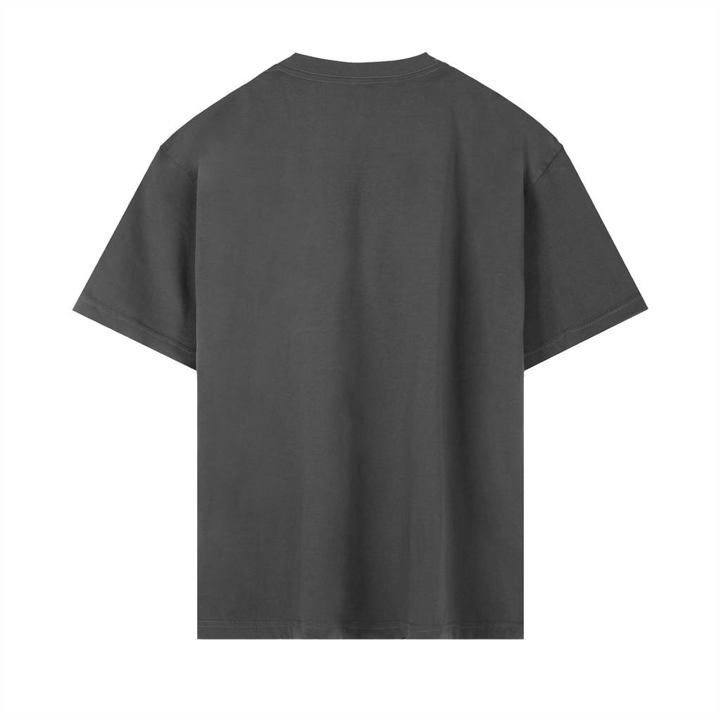 Premium Drop Shoulder Logo Tee