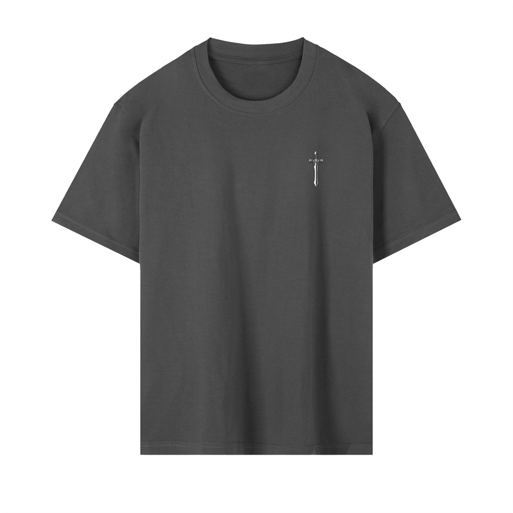 Premium Drop Shoulder Logo Tee