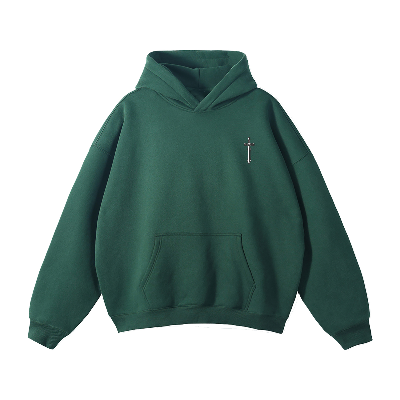 Premium Oversized Logo Hoodie