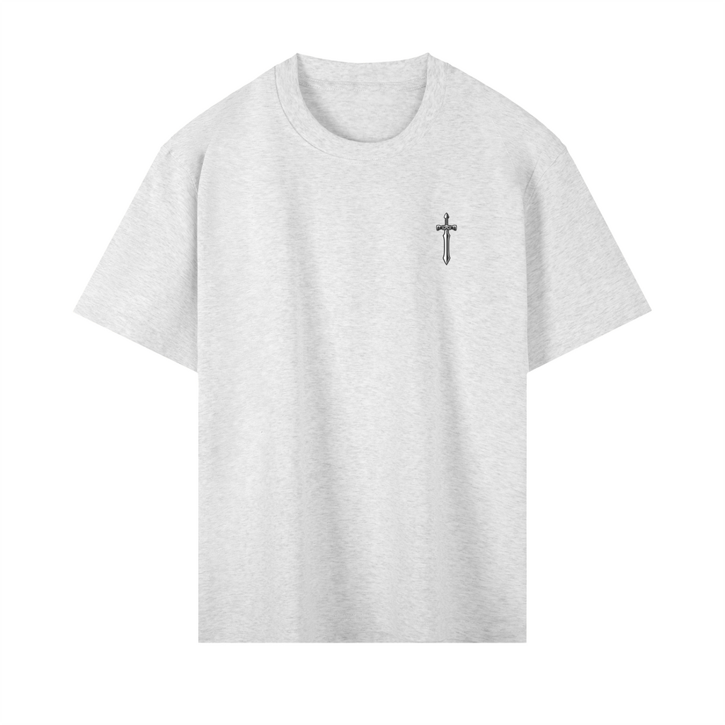 Premium Drop Shoulder Logo Tee