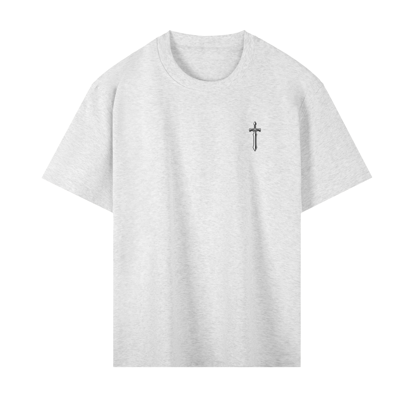 Premium Drop Shoulder Logo Tee