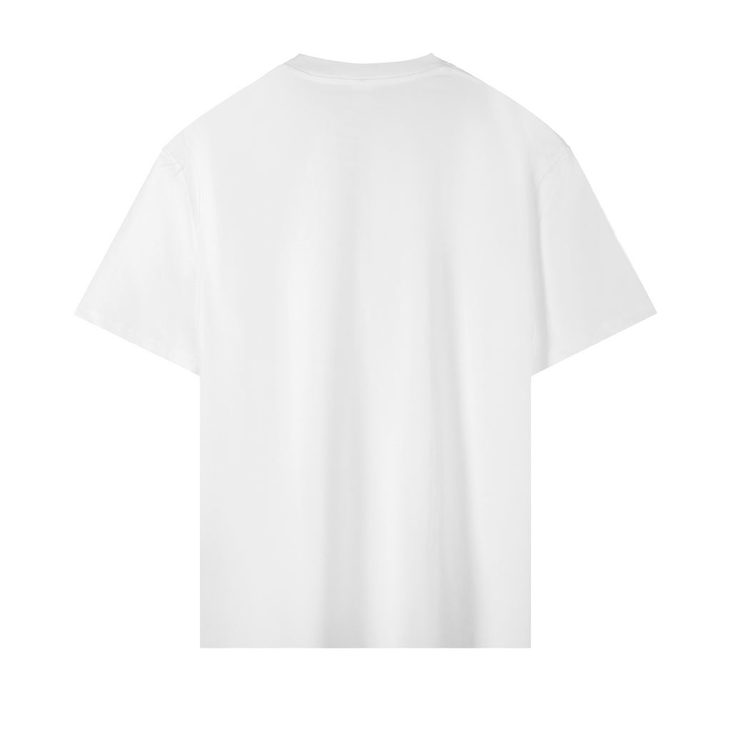 Premium Drop Shoulder Logo Tee