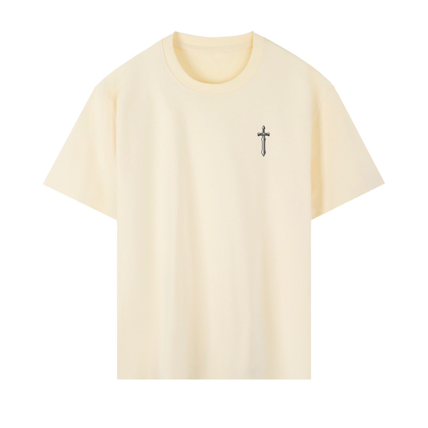 Premium Drop Shoulder Logo Tee