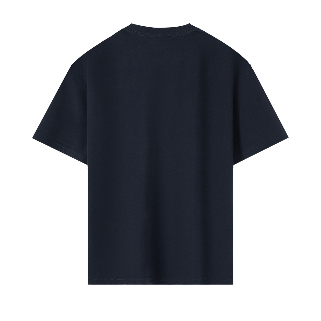 Premium Drop Shoulder Logo Tee
