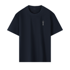 Premium Drop Shoulder Logo Tee