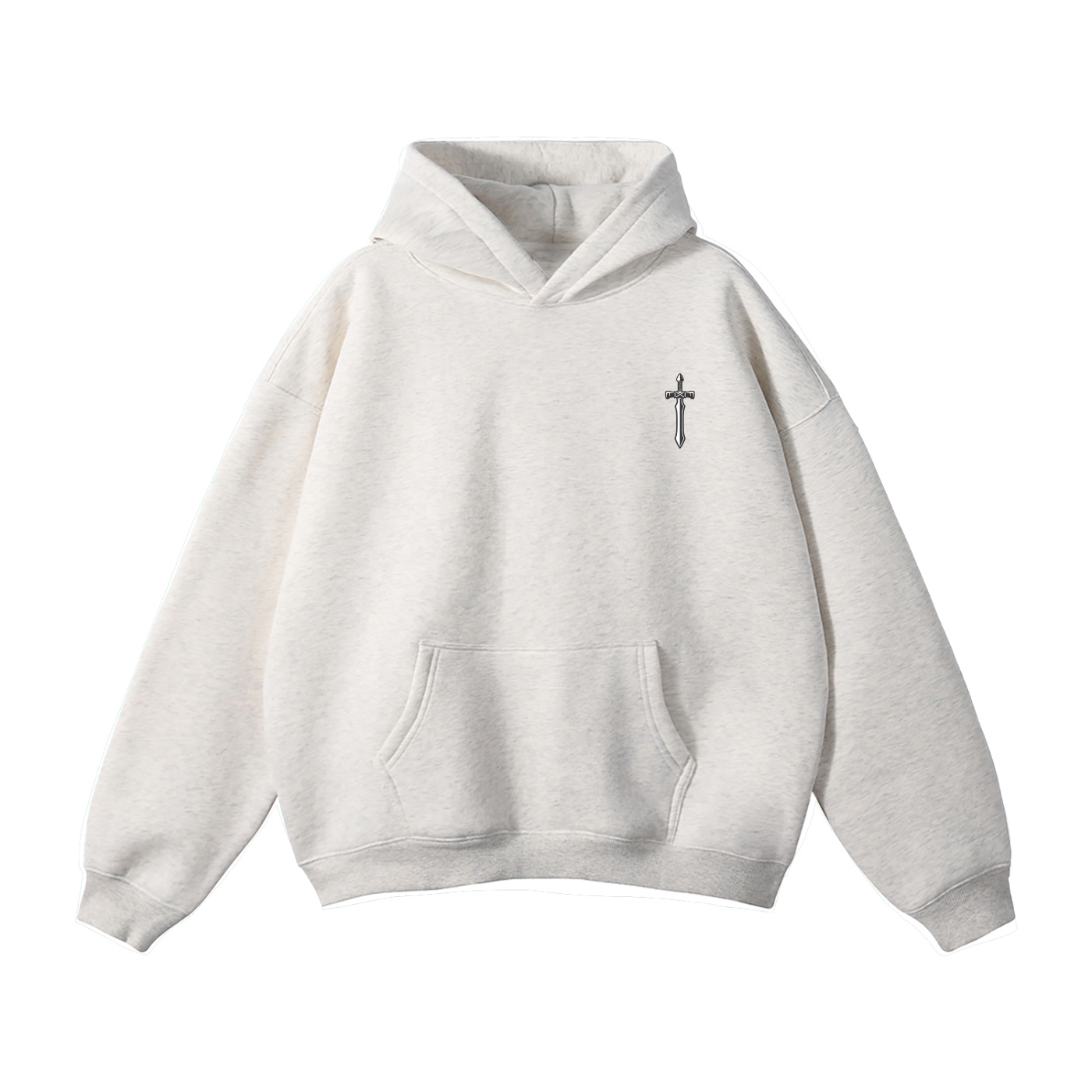 Premium Oversized Logo Hoodie