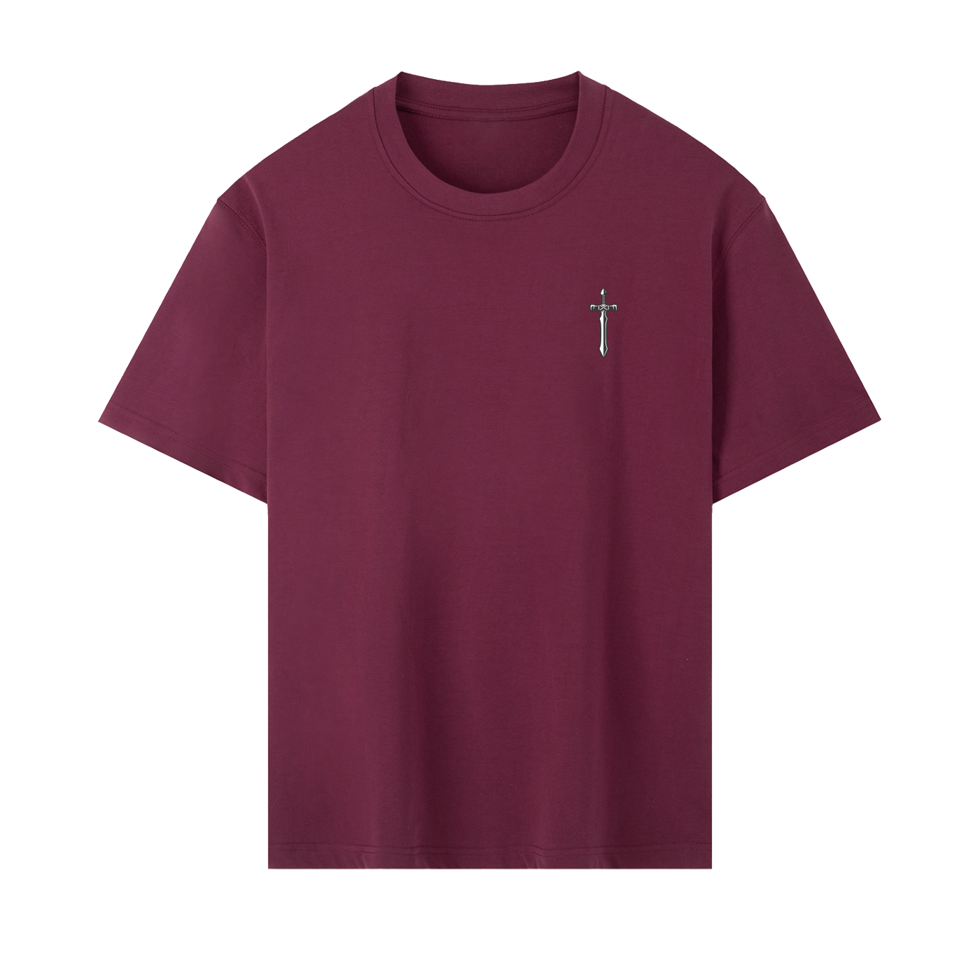 Premium Drop Shoulder Logo Tee