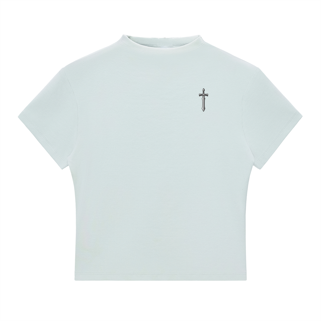 Slim Fit Mock Neck Top