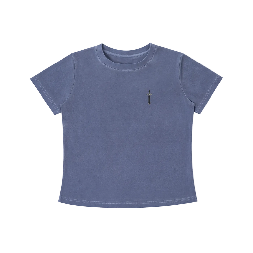 Vintage Wash Slim Fit Logo T-Shirt