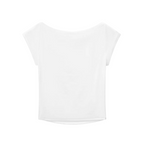 Slim Fit Wide Neck Top