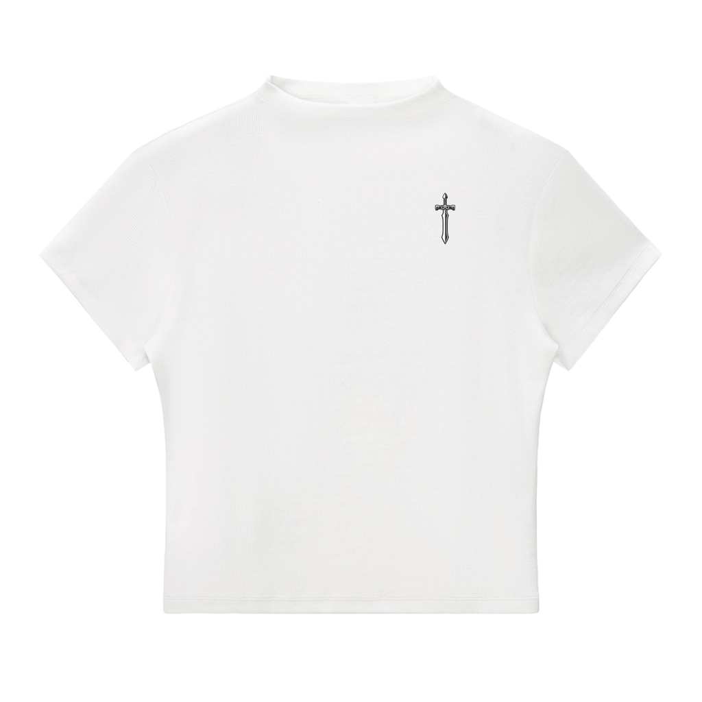 Slim Fit Mock Neck Top