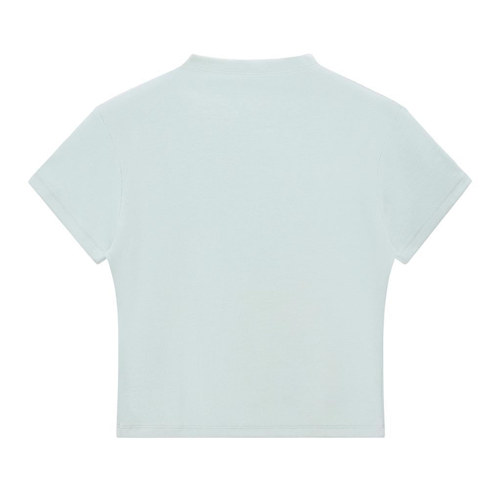 Slim Fit Mock Neck Top
