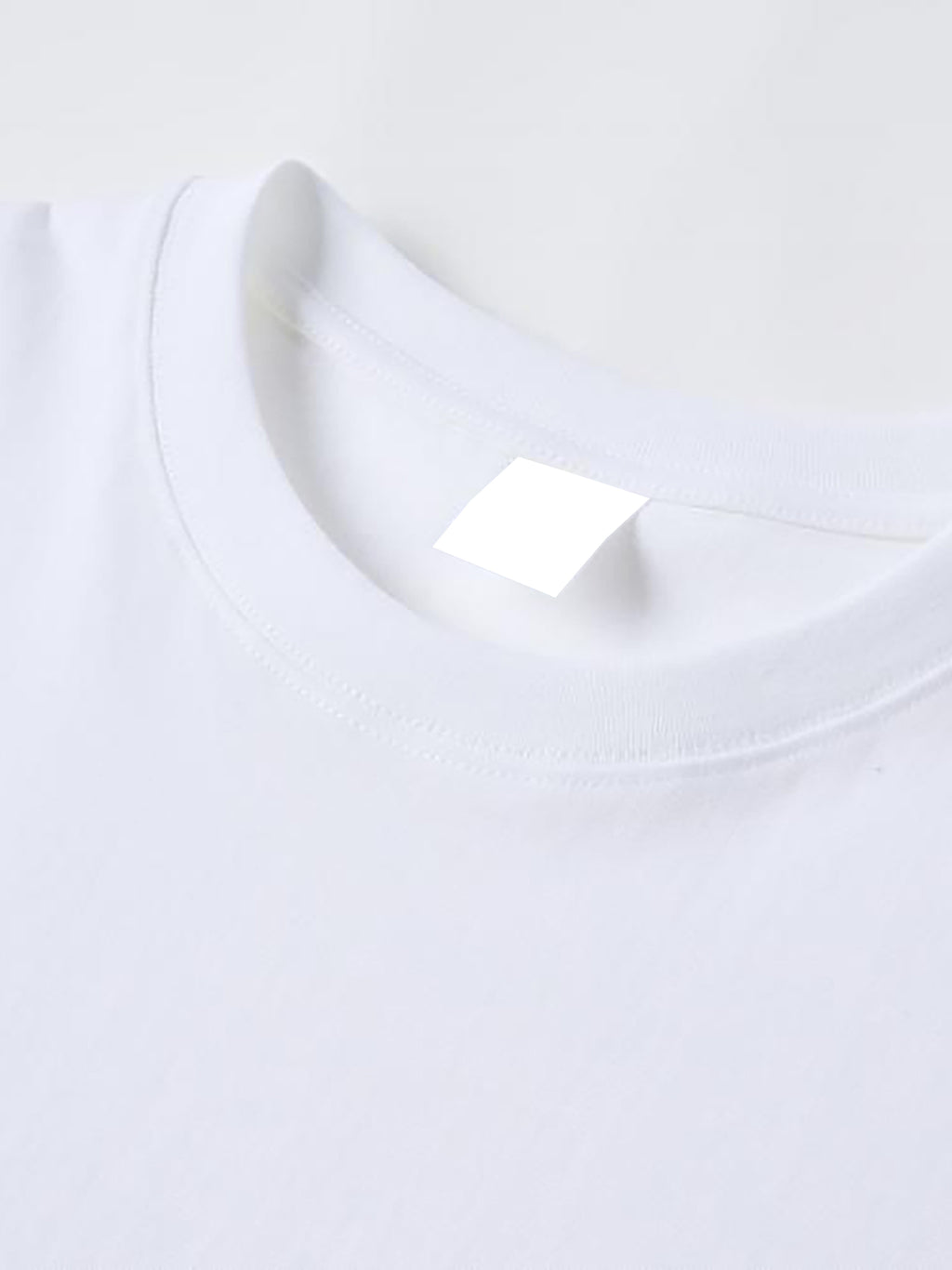 Premium Drop Shoulder Logo Tee