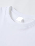 Premium Drop Shoulder Logo Tee