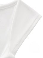 Slim Fit Wide Neck Top